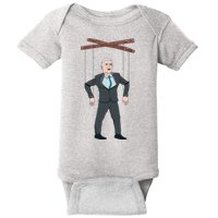 Confused Anti Joe Biden Puppet Funny Baby Bodysuit