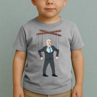 Confused Anti Joe Biden Puppet Funny Toddler T-Shirt