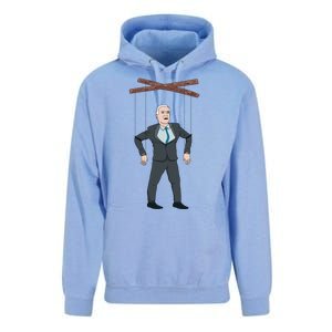 Confused Anti Joe Biden Puppet Funny Unisex Surf Hoodie