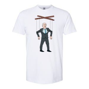 Confused Anti Joe Biden Puppet Funny Softstyle CVC T-Shirt