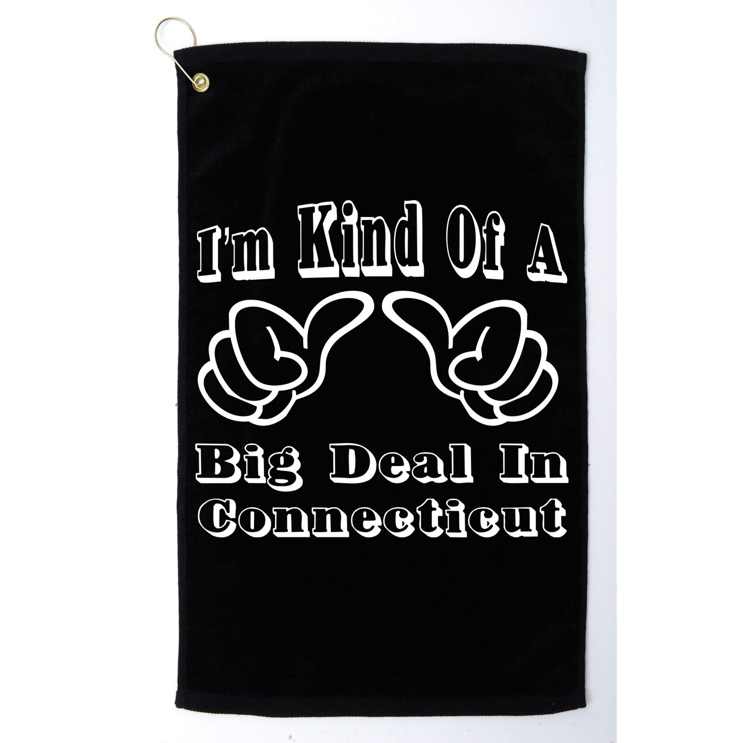 Connecticut Big Deal Golf Towel