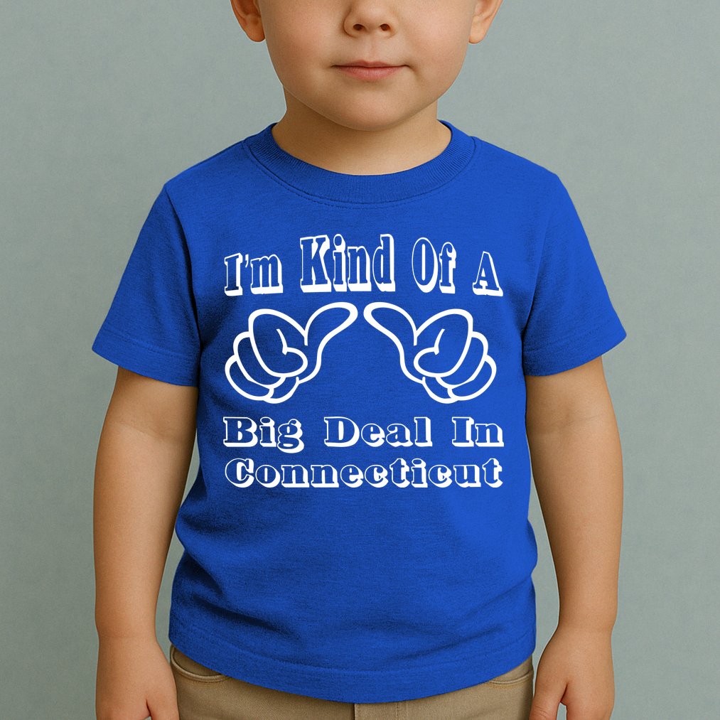 Connecticut Big Deal Toddler T-Shirt