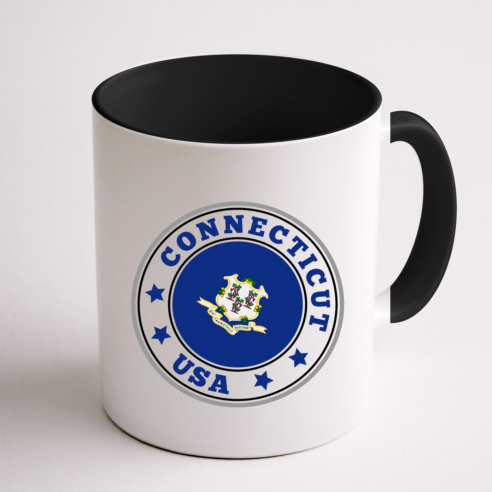 Connecticut State Flag Circle Mug