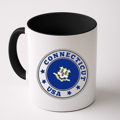 Connecticut State Flag Circle Mug