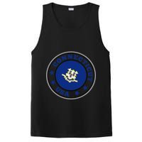 Connecticut State Flag Circle PosiCharge Competitor Tank