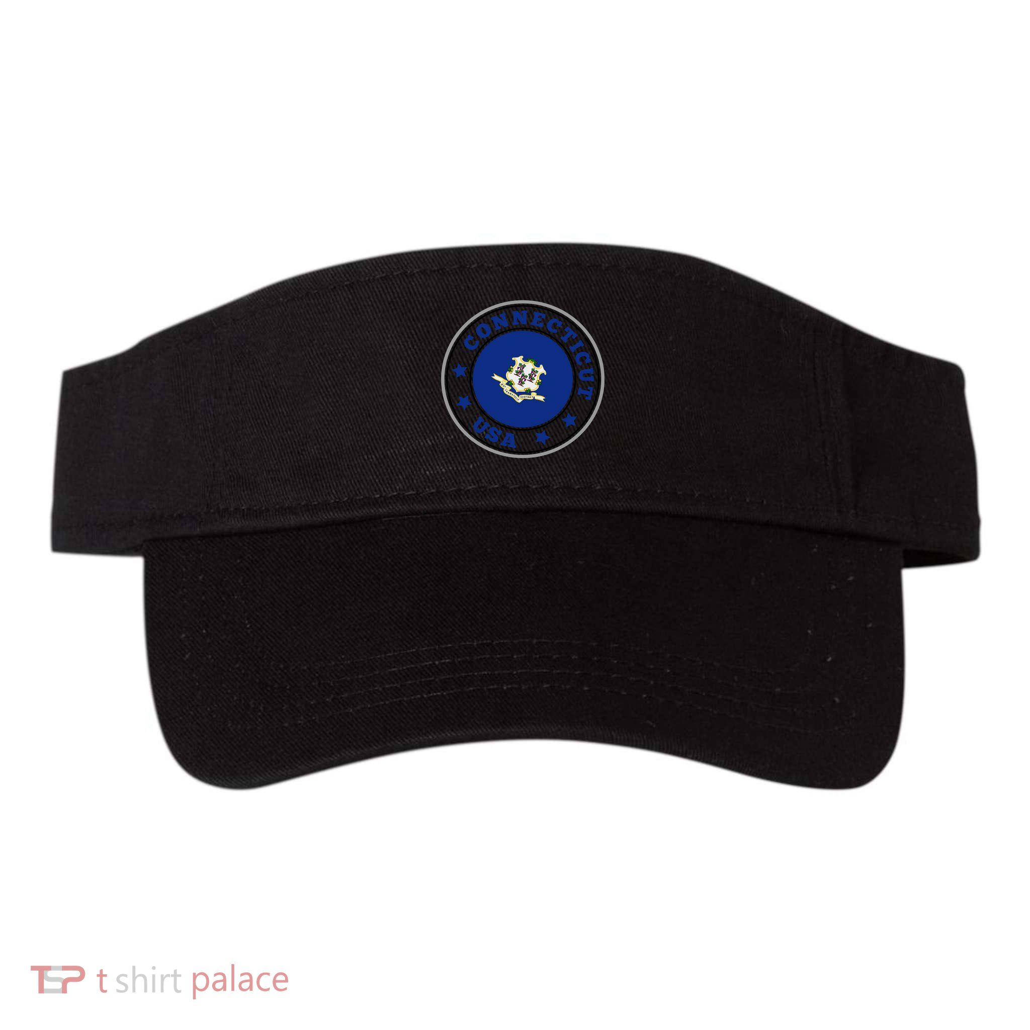 Connecticut State Flag Circle Visor