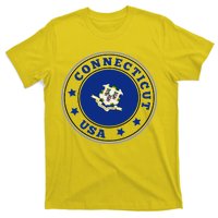 Connecticut State Flag Circle T-Shirt