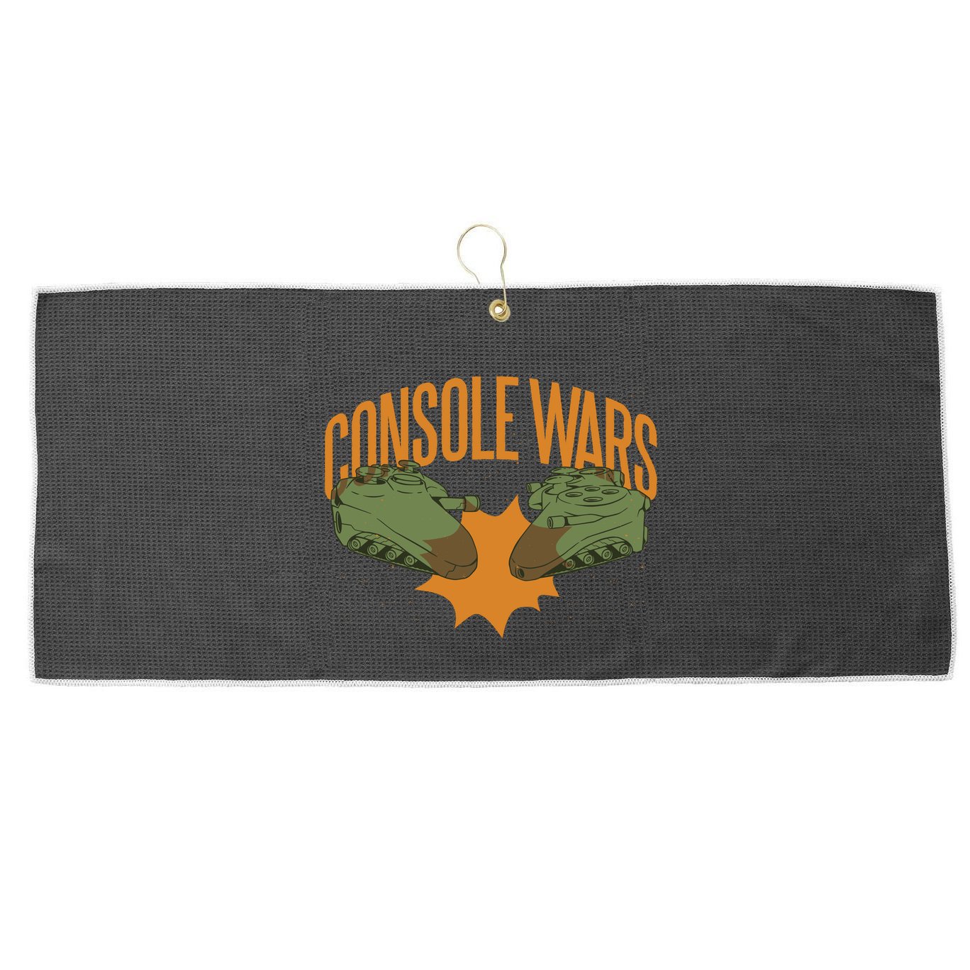 Console War Large Microfiber Waffle Golf Towel