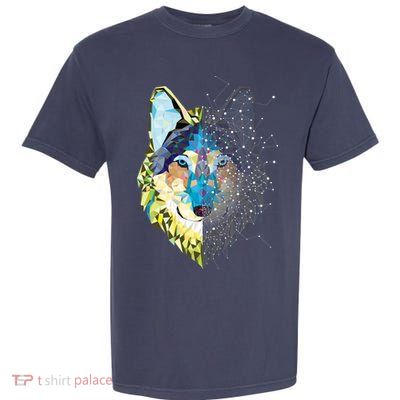 Constellation Pixel Wolf Garment-Dyed Heavyweight T-Shirt