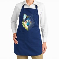Constellation Pixel Wolf Apron