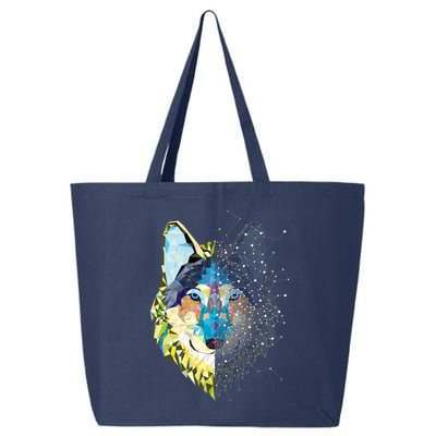 Constellation Pixel Wolf 25L Jumbo Tote