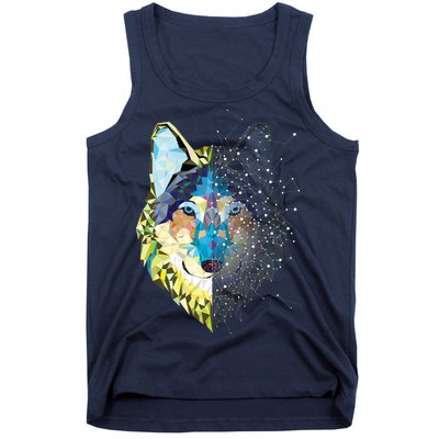 Constellation Pixel Wolf Tank Top