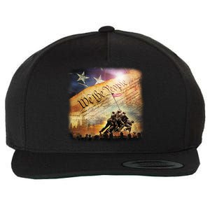 Constitution Wool Snapback Cap