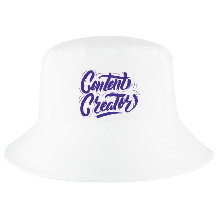 Content Creator Cool Comfort Performance Bucket Hat