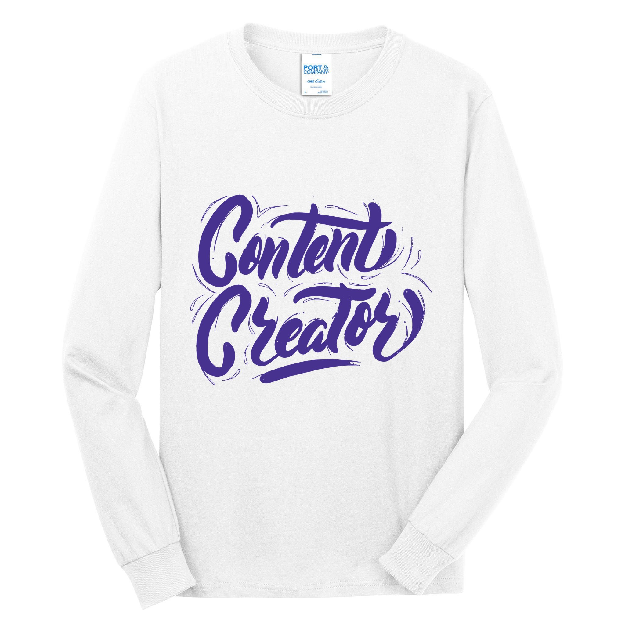 Content Creator Tall Long Sleeve T-Shirt