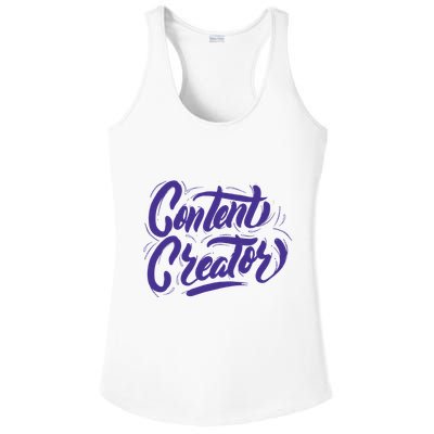 Content Creator Ladies PosiCharge Competitor Racerback Tank