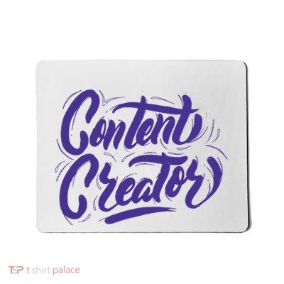Content Creator Mousepad