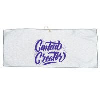 Content Creator Large Microfiber Waffle Golf Towel