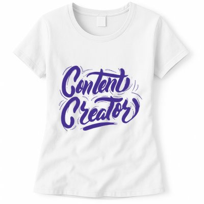 Content Creator Womens T-Shirt
