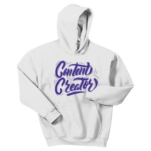 Content Creator Kids Hoodie