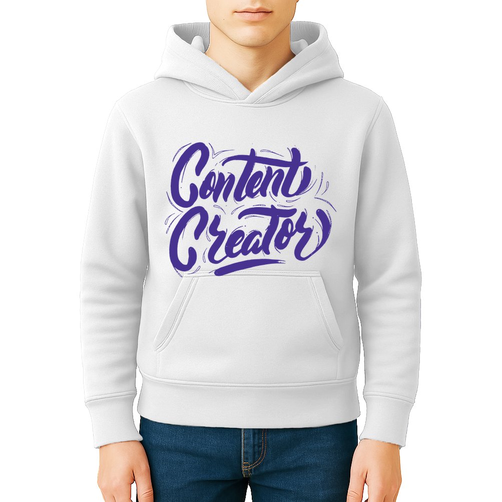 Content Creator Kids Hoodie