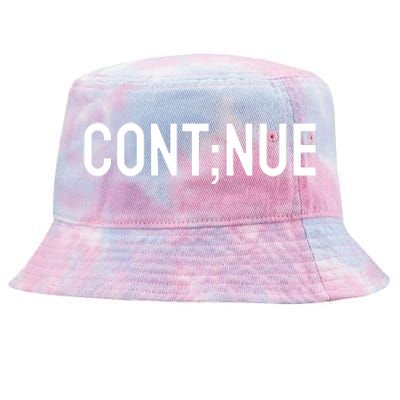 Continue Suicide Prevention Tie-Dyed Bucket Hat