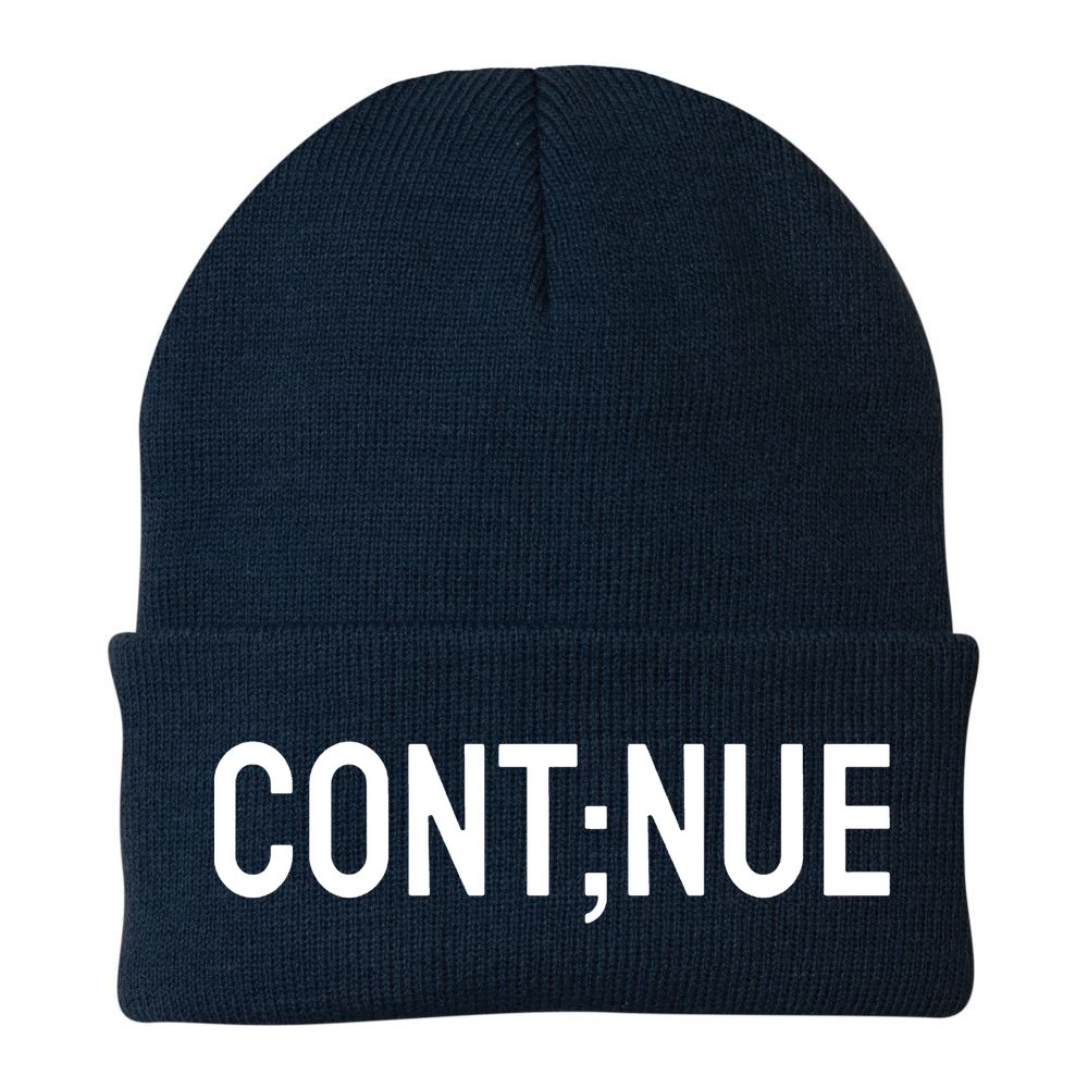 Continue Suicide Prevention Beanie