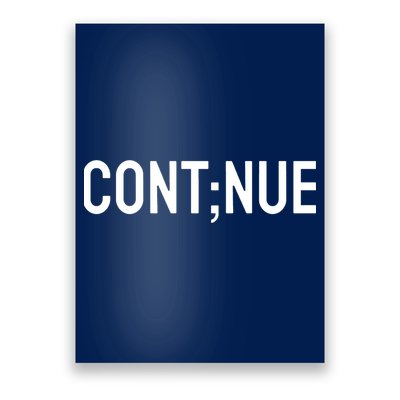 Continue Suicide Prevention Poster