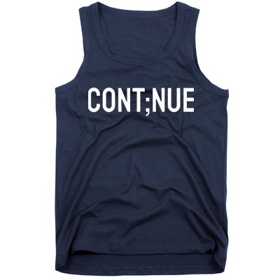 Continue Suicide Prevention Tank Top