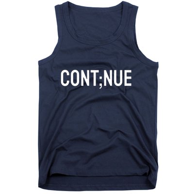 Continue Suicide Prevention Tank Top