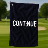 Continue Suicide Prevention Golf Towel