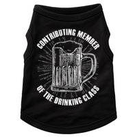 Contributing Member Of The Drinking Class Doggie Tank
