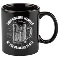 Contributing Member Of The Drinking Class 11oz C Handle Ceramic Mug