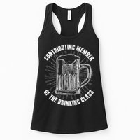 Contributing Member Of The Drinking Class Womens Tank Top