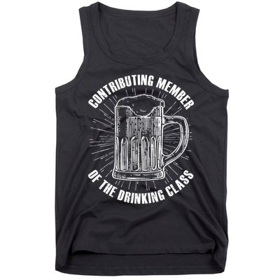 Contributing Member Of The Drinking Class Tank Top
