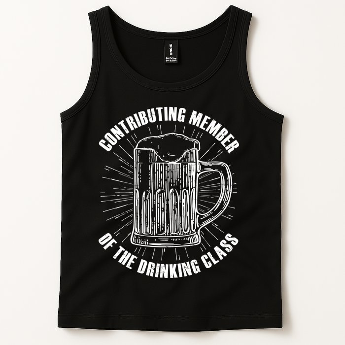 Contributing Member Of The Drinking Class Tank Top