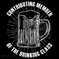 Contributing Member Of The Drinking Class Visor
