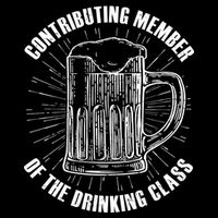 Contributing Member Of The Drinking Class Wool Snapback Cap