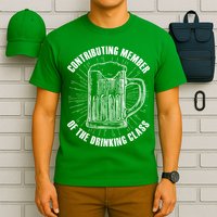 Contributing Member Of The Drinking Class T-Shirt