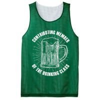 Contributing Member Of The Drinking Class Mesh Reversible Basketball Jersey Tank