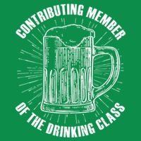 Contributing Member Of The Drinking Class Baby Bodysuit