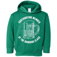 Contributing Member Of The Drinking Class Toddler Hoodie