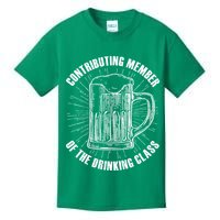 Contributing Member Of The Drinking Class Kids T-Shirt