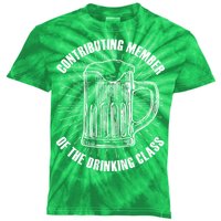 Contributing Member Of The Drinking Class Kids Tie-Dye T-Shirt