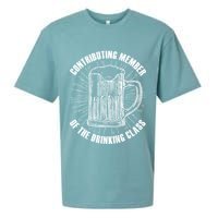 Contributing Member Of The Drinking Class Sueded Cloud Jersey T-Shirt