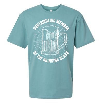 Contributing Member Of The Drinking Class Sueded Cloud Jersey T-Shirt