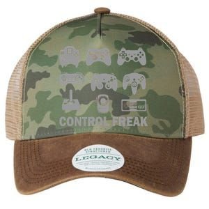 Control Freak Gamer Controllers Legacy Tie Dye Trucker Hat