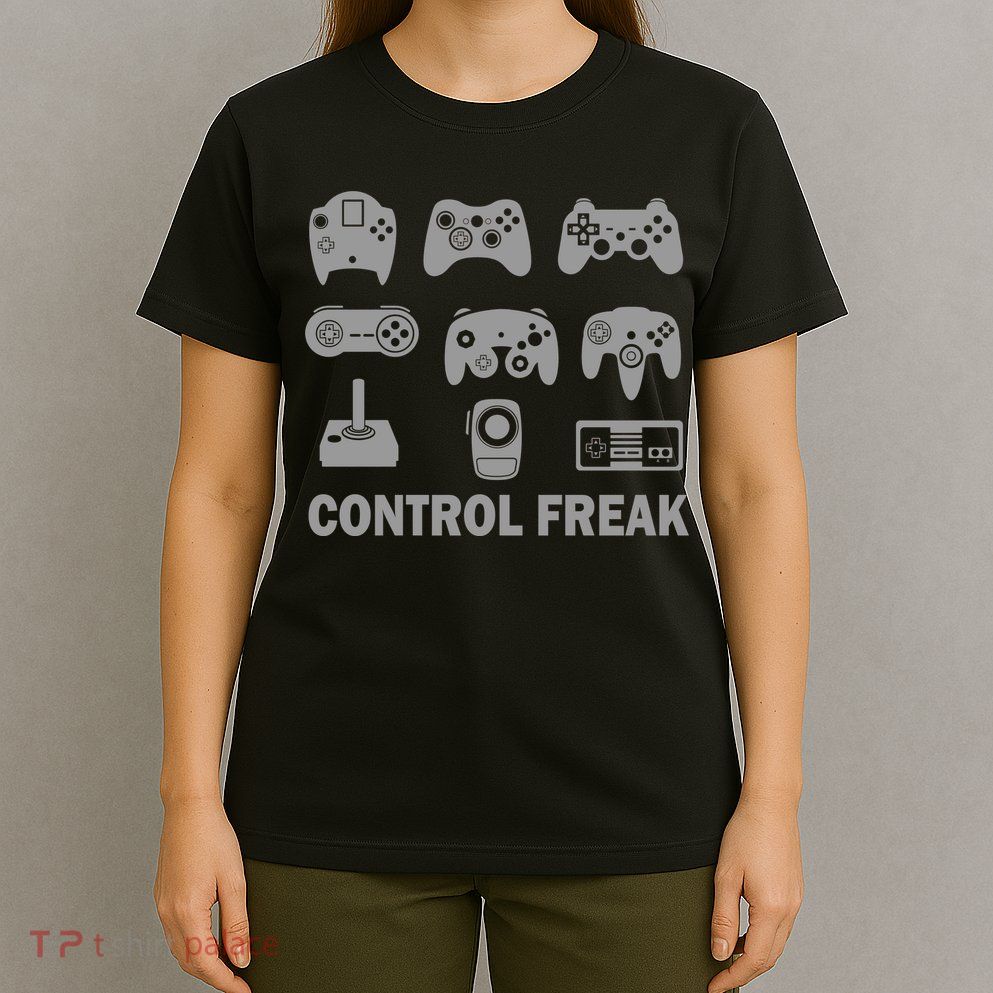 Control Freak Gamer Controllers T-Shirt