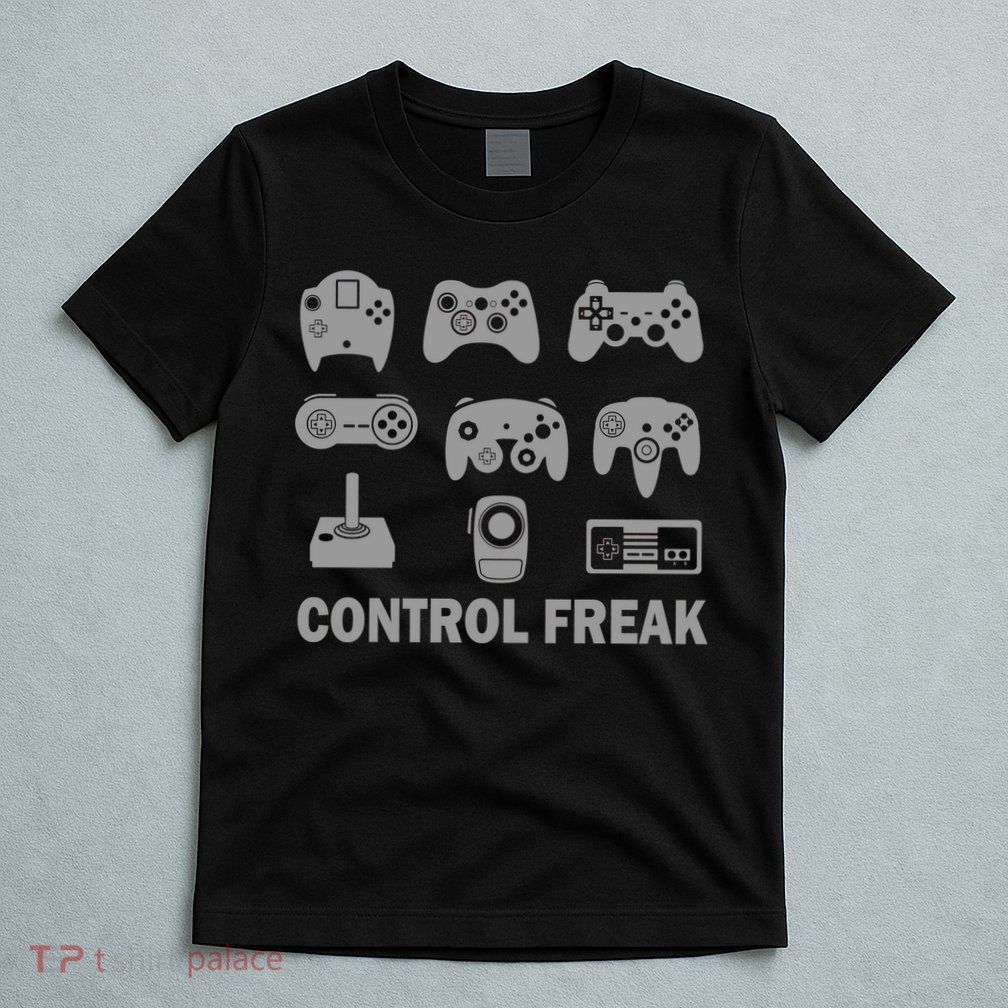 Control Freak Gamer Controllers T-Shirt