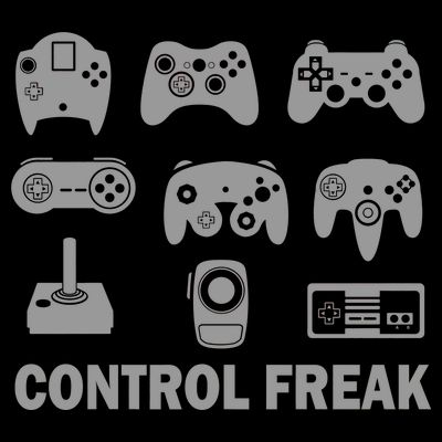 Control Freak Gamer Controllers T-Shirt
